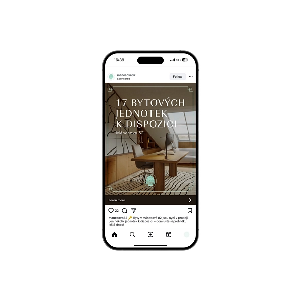 Inspirational content photography for social networks. TKC Real Estate - Luxurious home in the historical centre of Prague